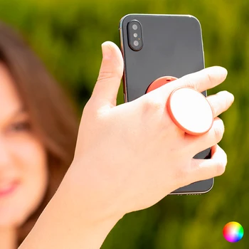 

Adhesive Mobile Phone Holder with Double Function 146258