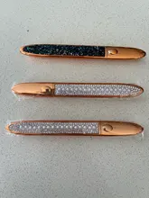 Delineador de pestañas mágico autoadhesivo 2 en 1, bolígrafo de pegamento No magnético, sin pegamento, delineador líquido brillo ostentoso de diamante, impermeable, nuevo de 2021