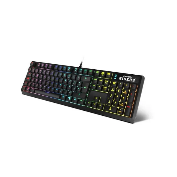 Игровая клавиатура Movistar Rider Krom NXKROMRIDERSK RGB USB Black