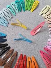 Horquillas de Metal para el pelo para mujer, horquillas de cocodrilo, accesorios para el cabello, 40 Uds.