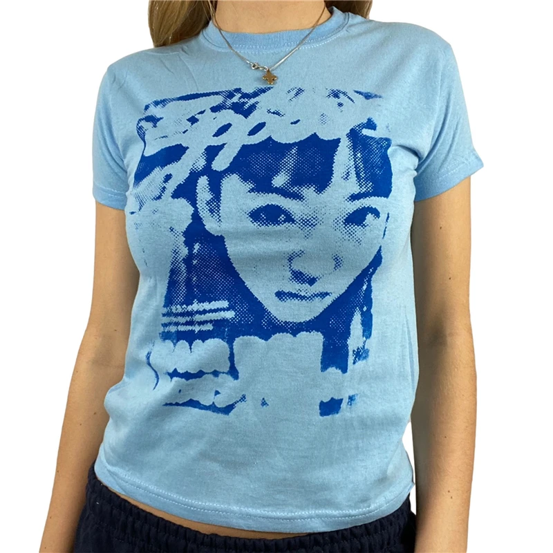 Uee722b68649544768287a41c9e90fcd7m - Gothic Portrait Short Sleeve T-shirt