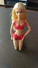 Dress Underwear Pajamas Homewear-Accessories Lingerie Barbie-Doll Lace Cloth for 3-In-1