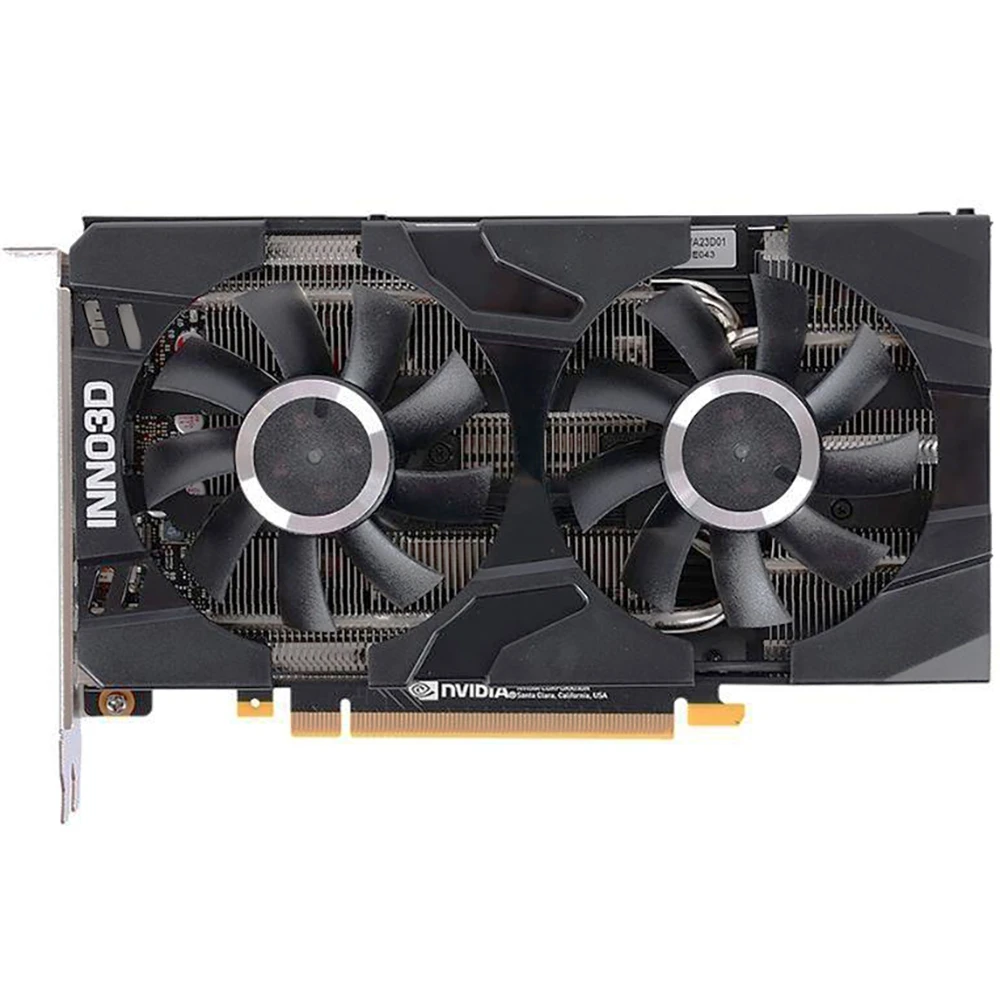 Видеокарта INNO3D Gaming nVidia GeForce RTX 2060 1680MHz 6144MB 14000MHz 192 bit RTL [N20602-06D6X-1710VA15L]