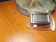 Medidor de voltaje con pantalla LED, voltímetro Digital ca 30-500V AC 0-600V 0,56 , calibrador de lectura DC 3,5-30V DC 0-100V, rojo, verde, azul