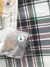 Anillo de dedo de acero inoxidable, joyería de moda, chapado de calidad superior, precio de fábrica al por mayor, 1 ud.