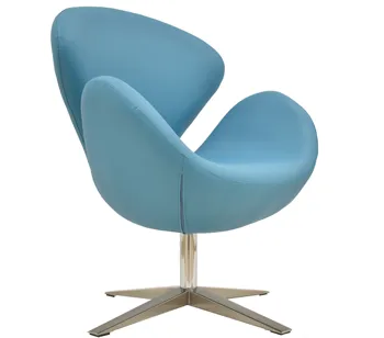 

Armchair SW 30, upholstered similpiel turquoise
