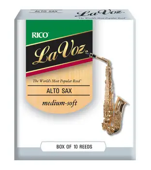 

Rjc10ms La Voz canes for saxophone Alt, medium-soft, 10 PCs