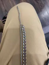 Tobillera de playa de acero inoxidable para hombre y mujer, accesorios de verano, pulsera de tobillo, cadena de pierna, joyería para pie, regalo