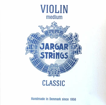 

Violin-set-blue classic violin string set 4/4, medium, jargar strings