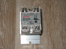 Solid-State-Relay Control Shell Plastic-Cover 40AA SSR Single-Phase Ssr-10aa AC 25AA