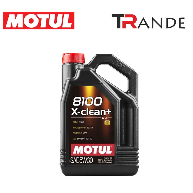 Motul MOTUL 8100 X-CLEAN+ 5W30 5L. : : Coche y moto