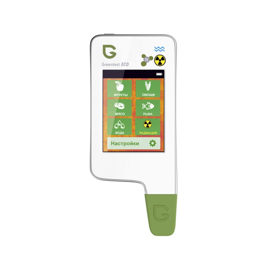 Нитратомер измеритель жёсткости воды и дозиметр GREENTEST ECO 5|Тестеры аккумуляторов|