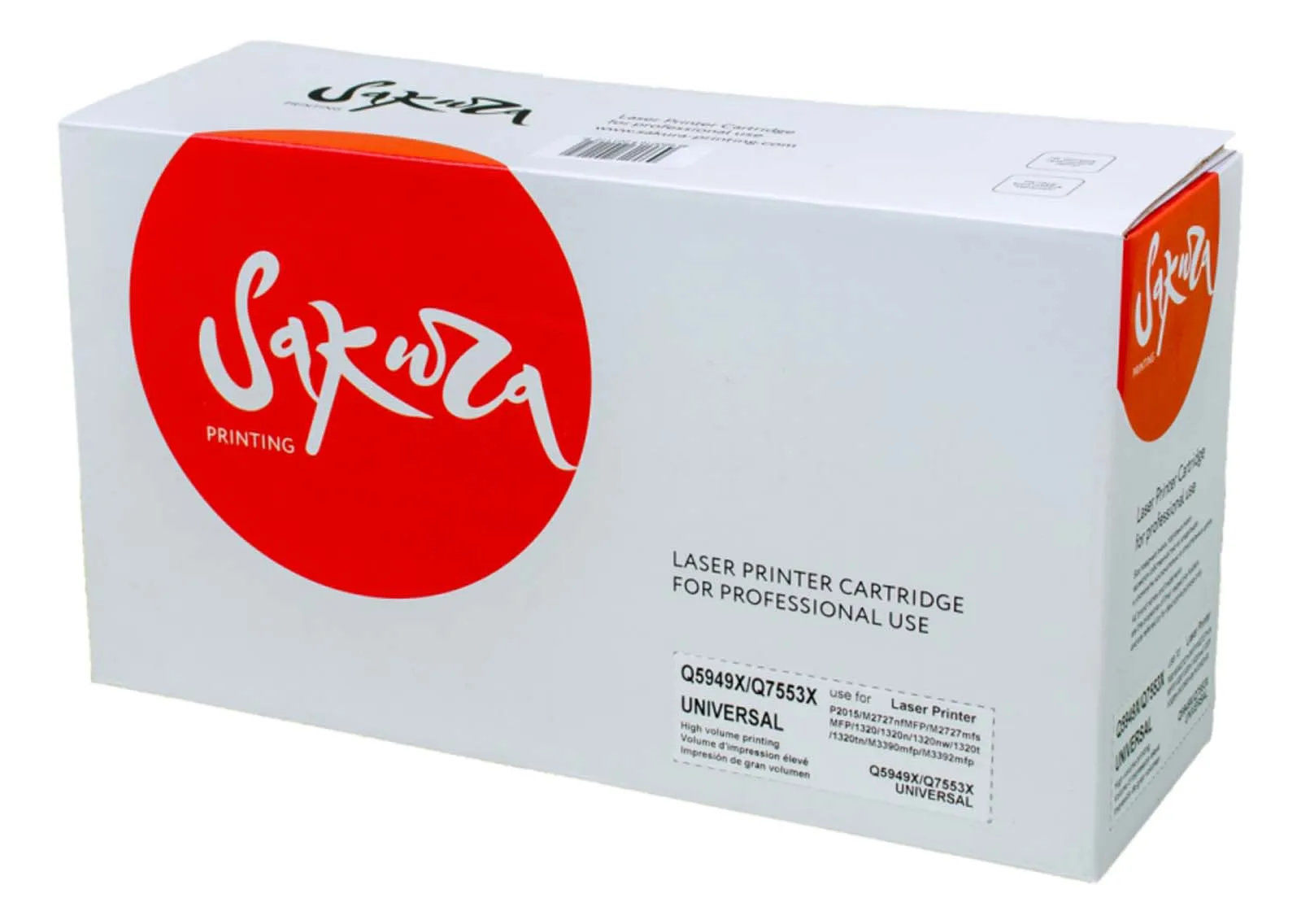 Картридж Q5949X/Q7553X для HP LaserJet 1320 3390 1320n 3392 LBP-3300 6000 стр. Sakura | Компьютеры и офис
