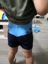 Bañadores con dibujo de tiburón para niños, 2-9 años, ropa de playa, 1050, 2020