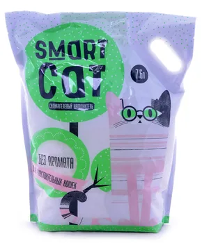 

Smart Cat filler silica gel filler for sensitive cats 3.32 kg 1 pc