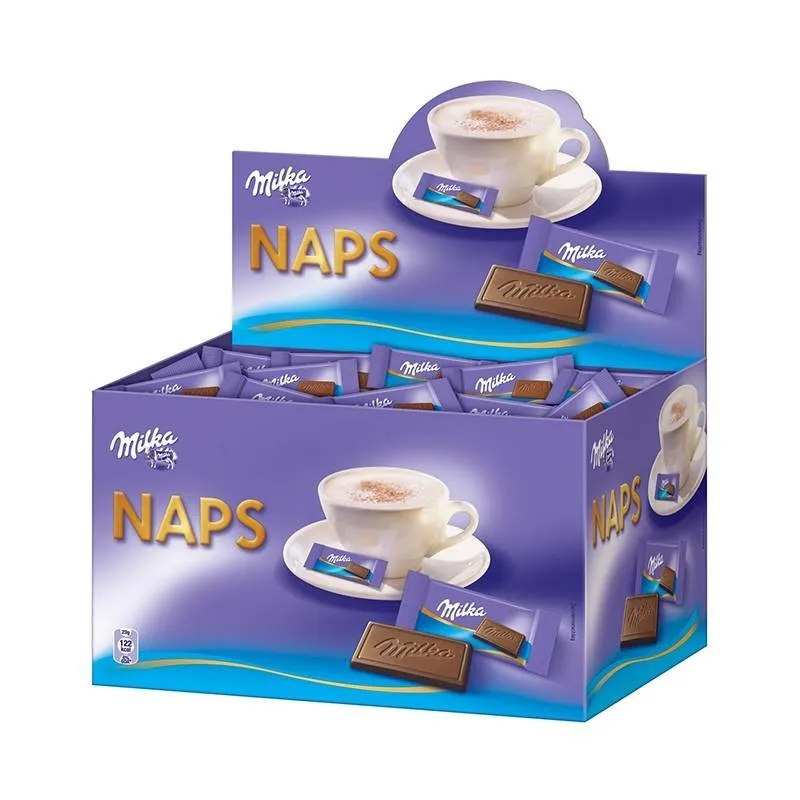 Milka Naps milk, 1702 gr. Chocolates for coffee. afbeelding