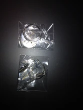 LLavero de acero inoxidable con grabado personalizado de Porte-clés para niño, niña y Chico