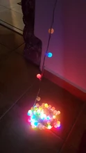String Bulbs Light-Decoration Globe Patio Wedding Party Garden Outdoor with 80led Whtie