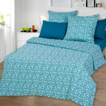 

Duvet cover knitted (curl Blue)