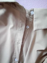 Señoras manga linterna blusa elegante camisa de las mujeres blanco negro Casual botón Vintage cuello Oficina camisa Mujer