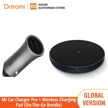 

Mi Car Charger Pro + Wireless Charging Pad (On-the-Go Bundle)