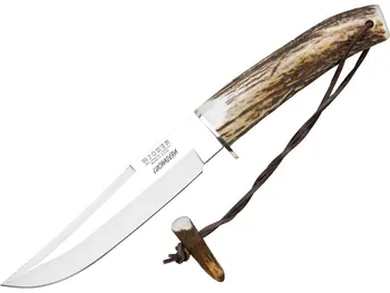 

Joker CC73 fighter knife mount with fist deer tip and 16 cm blade