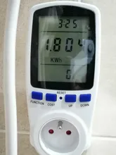 Medidor de potencia Digital de 220V CA EU, medidor de potencia LCD, vatímetro de toma de corriente, medidor de energía Kwh, FR, US, UK, AU, BR, Analizador de potencia de salida