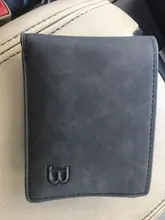 Blevolo-billeteras de diseño para hombre, monederos pequeños, billetera fina con monedero, certificado