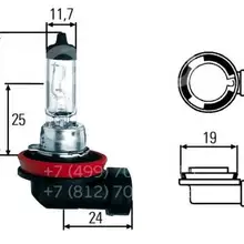 Hella Лампа 8GH008358-121 PGJ19-2