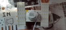 Octopus Light Ceiling-Lamp LED Energy-Saving Warm White Cold 5730SMD 220V 24W 16W 12W