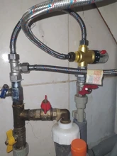 SHBSHAIMY-válvula termostática de mezcla de latón, grifo de ducha constante con temperatura del agua, termostato para baño y cocina