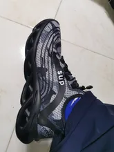 Men Sneaker Shoe Trainers Sole-Cushion Plus-Size:39-46 Breathable Thich Casual