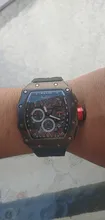 Reloj deportivo con esfera grande para hombre, cronógrafo de cuarzo, militar, dorado, de lujo, Hip-Hop