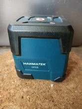 HANMATEK LV1G Laser Level green Cross Line Laser with Measuring Range 50ft, Self-Leveling