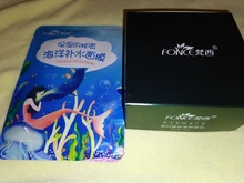 Fonce-Parches de colágeno alga de aguas profundas, máscaras coreanas para reducir las ojeras, Gel para dormir, antiarrugas, 60 Ojo de cristal