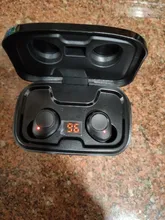 Auriculares TWS con Bluetooth 5,0, cascos inalámbricos con cargador de 3500mAh, estéreo 9D, deportivos, resistentes al agua, con micrófono