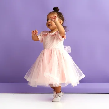 

ebebek ChatonDor Petter Pan Collar Baby Girl Dress