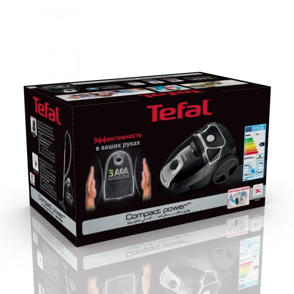 Мешковый пылесос Tefal TW3985EA 750 Вт