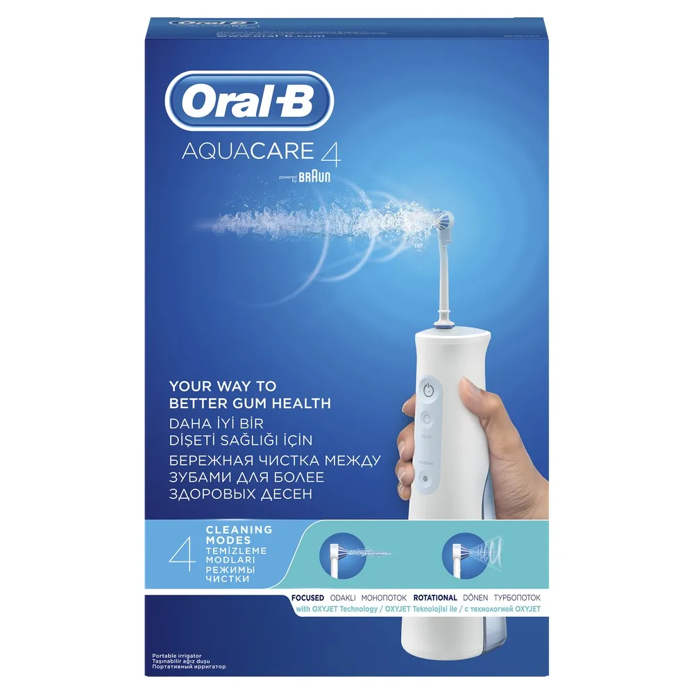 Oral B Aquacare 4 Ирригатор Для Полости Рта С Технологией Oxyjet|Ирригаторы для полости рта|
