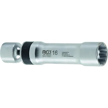 

Spark plug articulated 12 sided with spring retention 16 mm