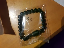 Abalorios de piedra negra para Hombre y mujer, pulsera con constelación de 12, para parejas, Moda Masculina