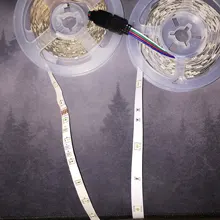 Led Ribbon Led-Strip-Lights Flexible Tape Phone-Bluetooth-App 5050 Waterproof RGB DC