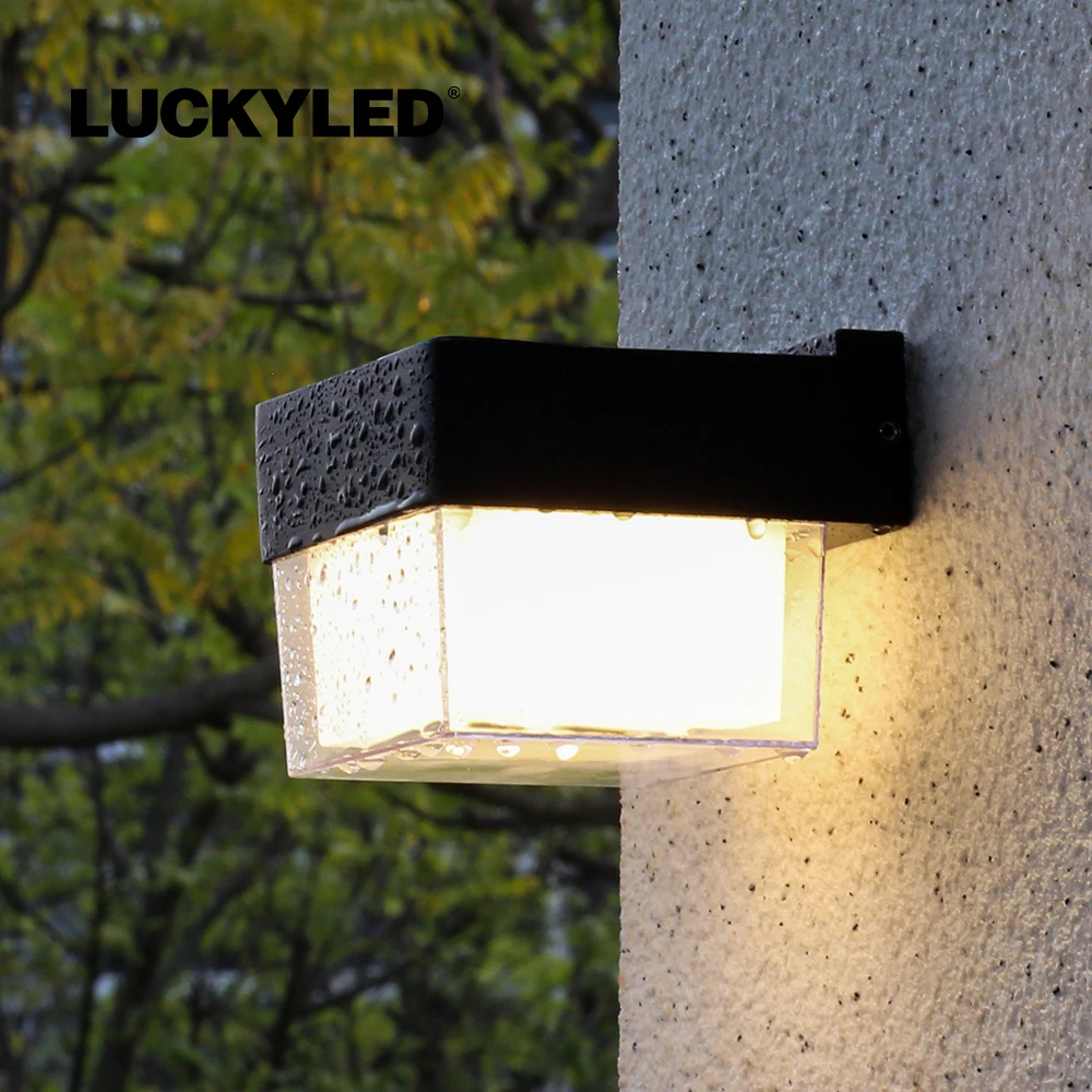 Wall Light Outdoor Porch Light Modern Outdoor Led Wall Light Waterproof IP65 220v 110v 5w 10w for Balcony Porch Lighting