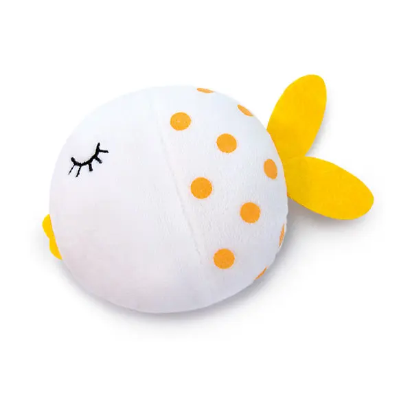 Мягкая игрушка Budi Basa Басик BABY с подушкой- рыбкой, 20 см