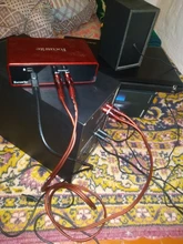 Cable de 5 pies totalmente blindado, doble RCA macho a doble macho de 6,35mm 1/4 pulgadas