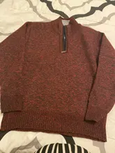 2019 suéteres para hombre cuello alto otoño invierno cálido cachemir lana cremallera pulóver suéteres hombre Casual tejido ajustado Fit Tops los hombres
