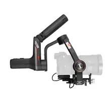 Zhiyun weelei s estabilizador de cardan portátil, 3 eixos, para dslr e câmera sem espelho, compatível com sony panasonic lumix, nikon e canon
