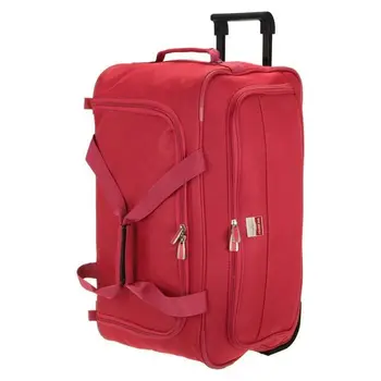 

FRANCE BAG soft travel BAG with wheels 56 cm Red