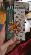 Sharkbang-LIBRO DE PALABRAS portátil de idiomas, cuaderno de estudio de memoria, Escuela Japonesa, papelería, 80 hojas