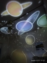 Led-Lamp Projector Planet Night-Light Rotate Earth-Universe Starry Sky Christmas-Gift